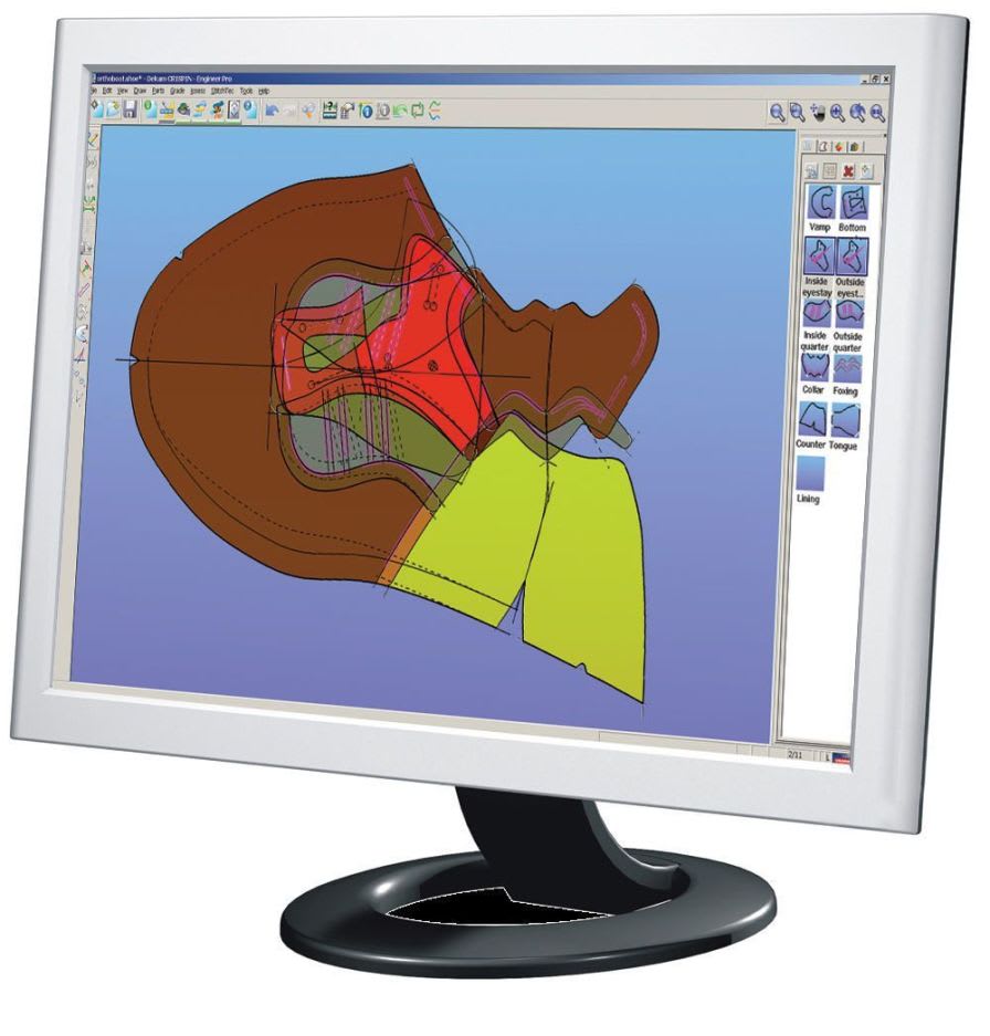 Orthopedic shoe design software / medical Engineer Plus Delcam Plc