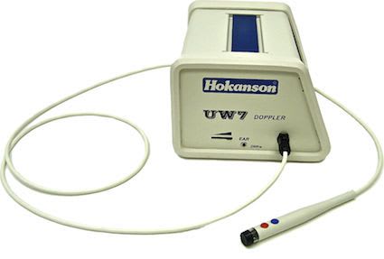 Vascular doppler / bidirectional / portable UW7 D. E. Hokanson