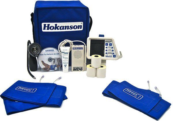 Examination doppler kit with ABI calculation ABI Kit D. E. Hokanson