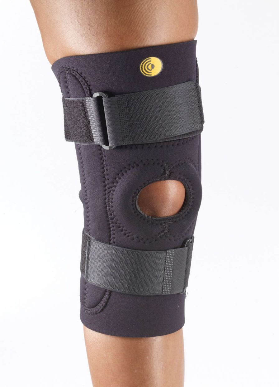 Knee orthosis (orthopedic immobilization) / with patellar buttress / with flexible stays / open knee 88-8175 Corflex