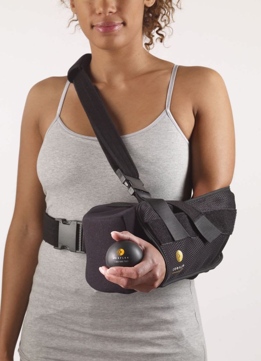 Arm sling with shoulder abduction pillow / human 23-1921 / 23-1922 / 23-1923 / 23-1924 Corflex