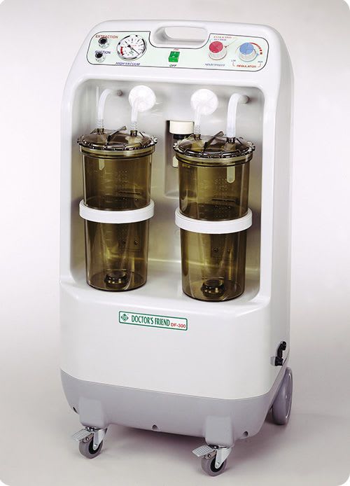 Electric surgical suction pump / on casters DF-300 Doctor's Friend