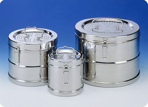Dressing drum / non perforated DF-100L Doctor's Friend