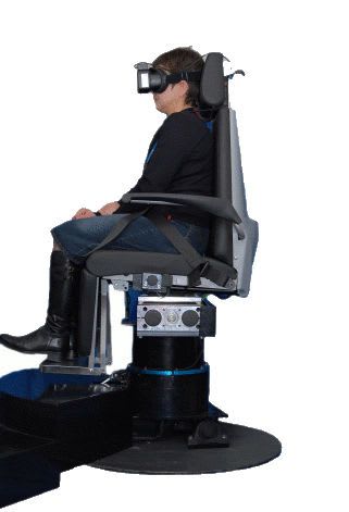 Rotary chair for vestibular testing MegaTorque DIFRA