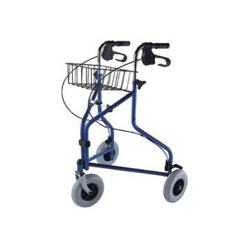 3-caster rollator / height-adjustable Max. 100 kg | DELTA B Bischoff & Bischoff