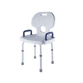 Shower chair / height-adjustable Max. 110 kg | DH-40/L Bischoff & Bischoff