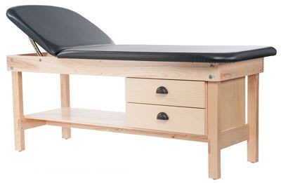 Manual massage table / 2 sections Edge Sport Custom Craftworks