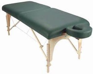 Manual massage table / portable / folding / height-adjustable Omni Custom Craftworks