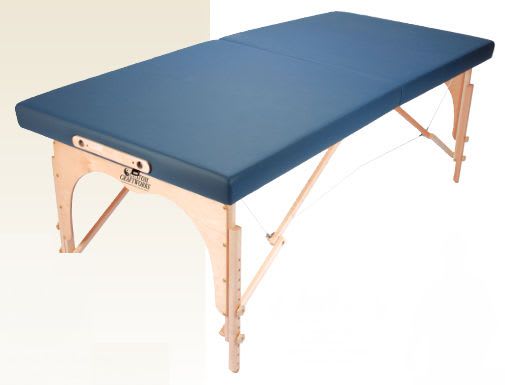 Manual massage table / portable / height-adjustable / folding Feldenkrais Custom Craftworks