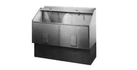 Stainless steel surgical sink / 2-station SSS Series CSI-Jewett