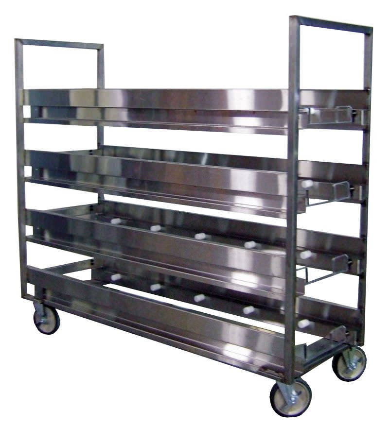 Mortuary storage shelving unit / 4-shelf SR1211-2 CSI-Jewett