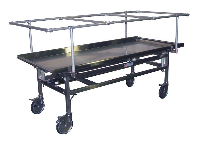 Mortuary trolley / hydraulic / stainless steel CCT3687B CSI-Jewett
