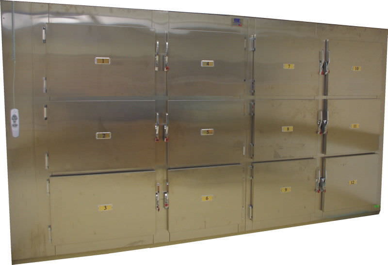 12-body refrigerated mortuary cabinet I2EC4W CSI-Jewett