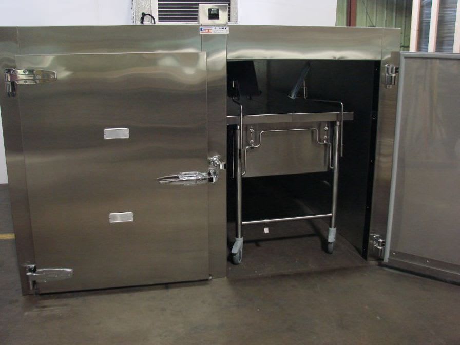 Front-loading refrigerated mortuary cabinet / 6-body 6SP3W CSI-Jewett