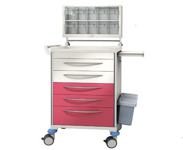 Anesthesia trolley / with side bin / with shelf unit JDEMZ254 BEIJING JINGDONG TECHNOLOGY CO., LTD