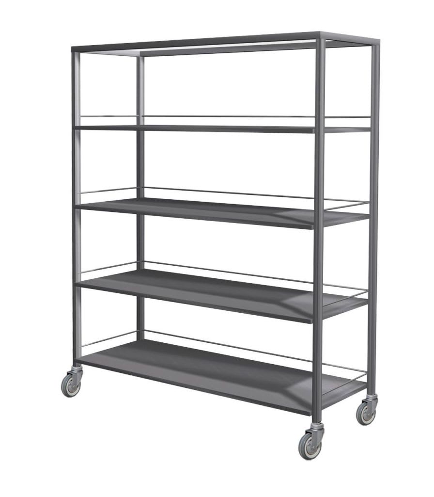 Mobile shelving unit / 4-shelf JDACW112 BEIJING JINGDONG TECHNOLOGY CO., LTD