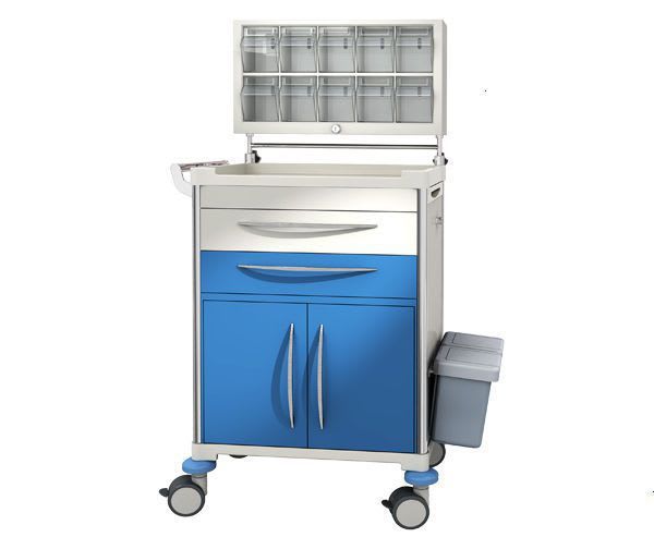 Anesthesia trolley / with side bin / with shelf unit JDEMZ254 A BEIJING JINGDONG TECHNOLOGY CO., LTD