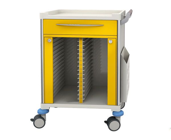 Medical record trolley / closed-structure / horizontal-access / secure DEBL254 A BEIJING JINGDONG TECHNOLOGY CO., LTD