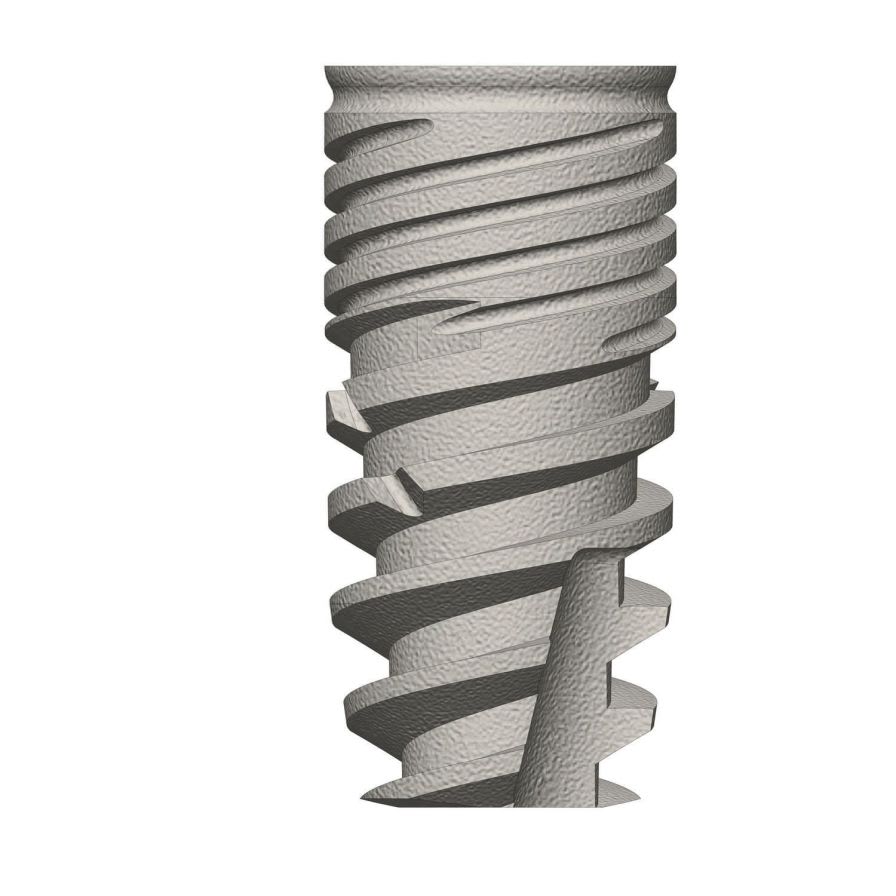 Cylindrical conical dental implant / titanium / internal hexagon ø 3.3 - 6 mm | Dynamix Premium series Cortex-Dental Implants Industries Ltd.