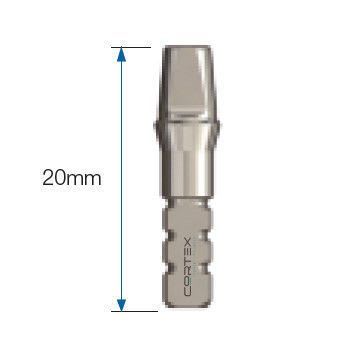 Stainless steel dental implant analog CO-8047 Cortex-Dental Implants Industries Ltd.
