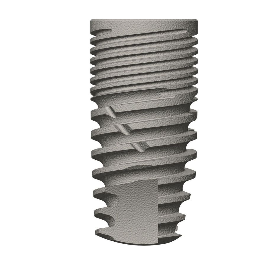 Cylindrical conical dental implant / titanium / internal hexagon ø 3.3 - 6 mm | Classix Prime series Cortex-Dental Implants Industries Ltd.