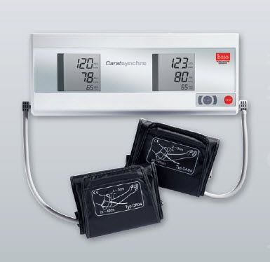 Automatic blood pressure monitor / electronic / double-arm boso Carat synchro Boso, Bosch + Sohn