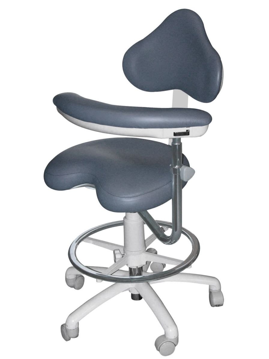 Dental stool / on casters / height-adjustable / with backrest 9200 Brewer Company (The)
