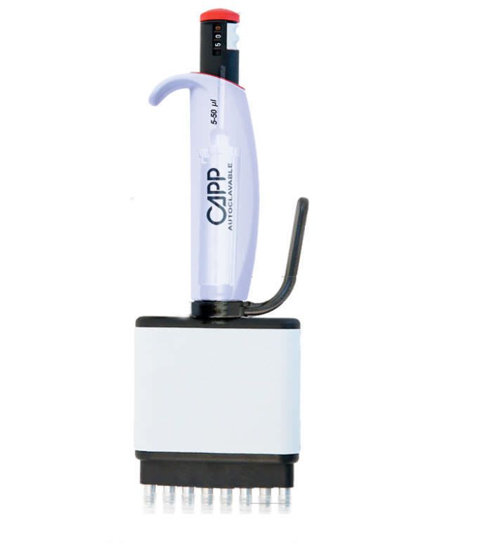 Mechanical pipette / variable volume / fixed-volume / with ejector CappAero Capp ApS