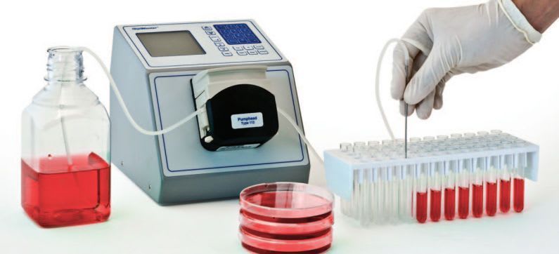 Laboratory peristaltic pump LiquiMaster Capp ApS