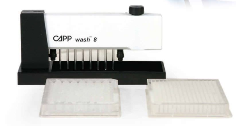 Automatic microplate washer / ELISA test CappWash Capp ApS