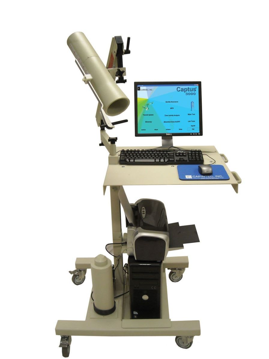 Thyroid uptake scan gamma probe / mobile Captus® 3000 5430-0076/77 Capintec