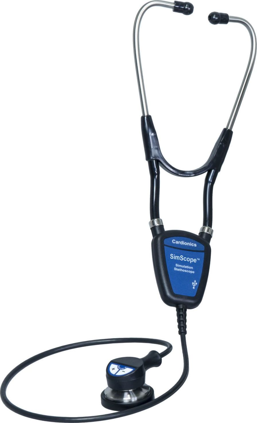 Electronic stethoscope / teaching SimScope™ Cardionics