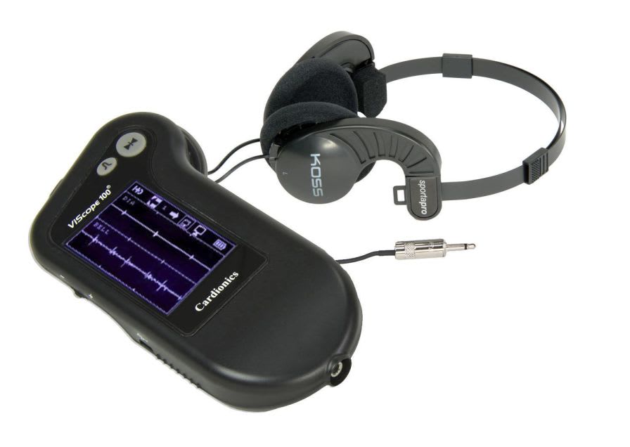 Electronic stethoscope / with multi-parameter monitor 718-7910 ViScope™ Cardionics