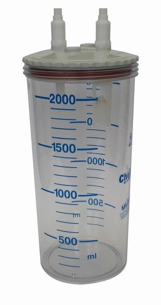 Suction unit jar / polycarbonate 111-888-201 | 2 L CHEIRON