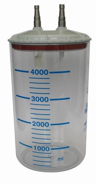 Suction unit jar / polycarbonate 4 L CHEIRON