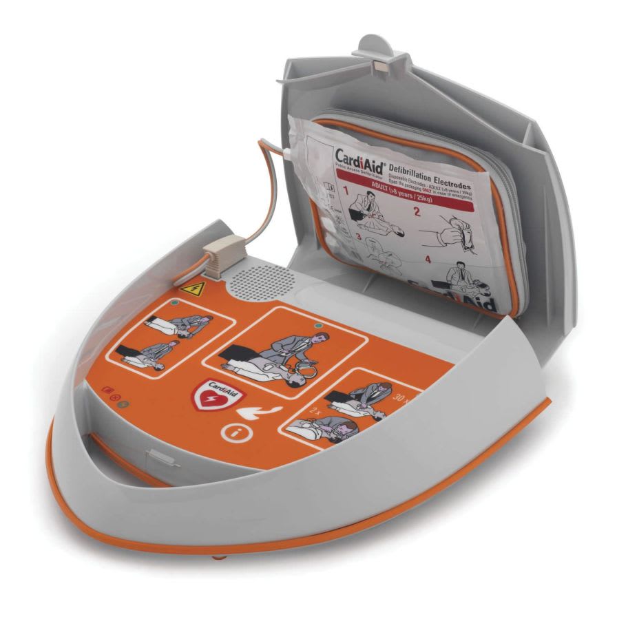 Semi-automatic external defibrillator / public access CardiAid CT0207RS Cardia International A/S