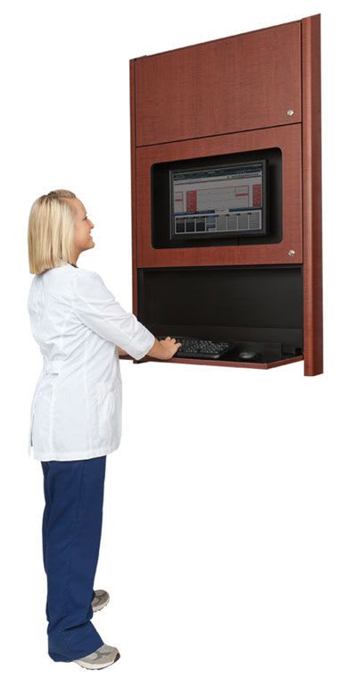 Medical computer workstation / recessed / wall-mounted CS112 CCI Group