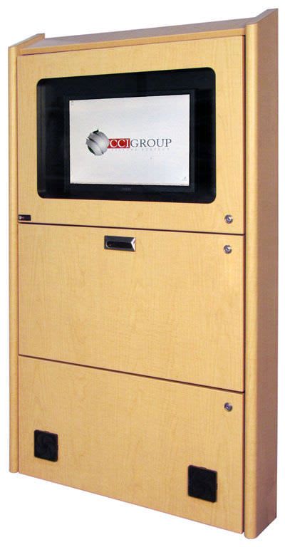 Medical computer workstation / recessed / wall-mounted CS101 CCI Group