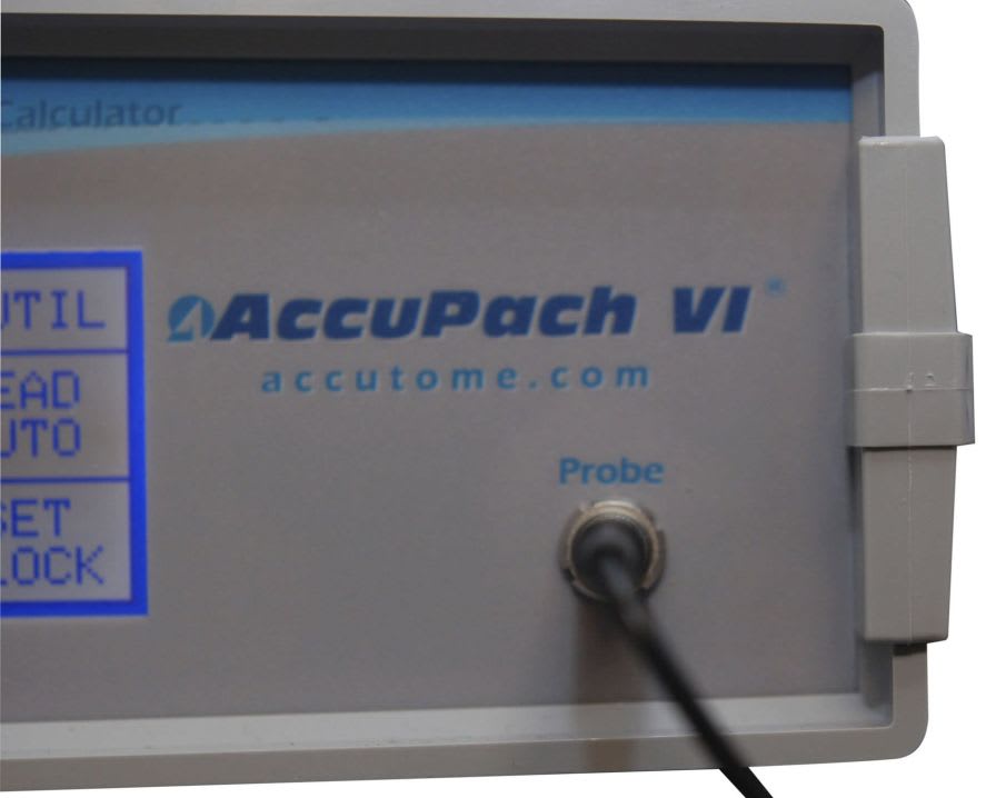 Pachymeter (ophthalmic examination) / ultrasound pachymetry ACCUPACH VI Accutome