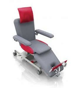 Electrical blood donor armchair / height-adjustable / on casters ComfortLine low Bionic Medizintechnik