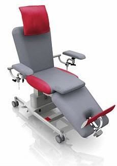 Electrical blood donor armchair / on casters / height-adjustable ComfortLine Transfusion Bionic Medizintechnik