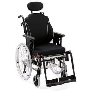 Passive wheelchair / with headrest Netti II Alu Rehab