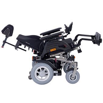 Electric wheelchair / height-adjustable / exterior / interior Netti Mobile Alu Rehab
