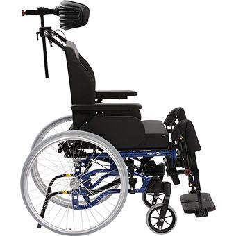 Passive wheelchair / with headrest Netti 4U Comfort CE Alu Rehab
