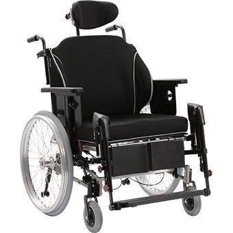 Passive wheelchair / reclining / with legrest / with headrest Netti III comfort XHD Alu Rehab