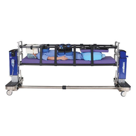 Electro-hydraulic operating table / X-ray transparent / eccentric column Allen® Advance Table Allen Medical Systems