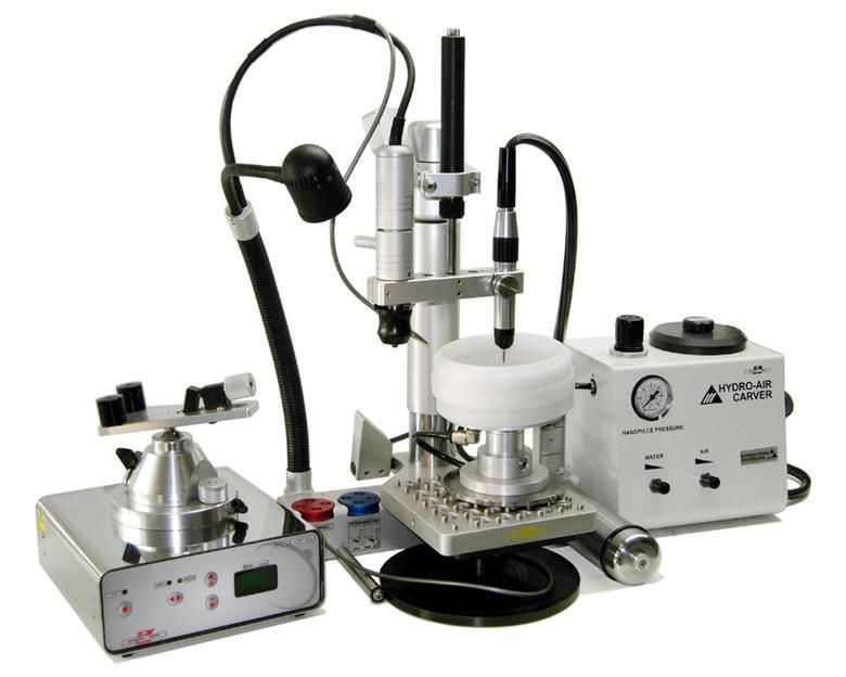 Dental laboratory milling machine / bench-top / with electric micromotor A4 IRON STONE ARTIGLIO SNC