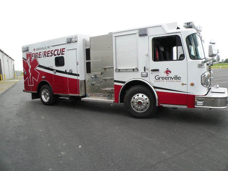 Emergency medical ambulance / truck Patriot Braun Industries, Inc.