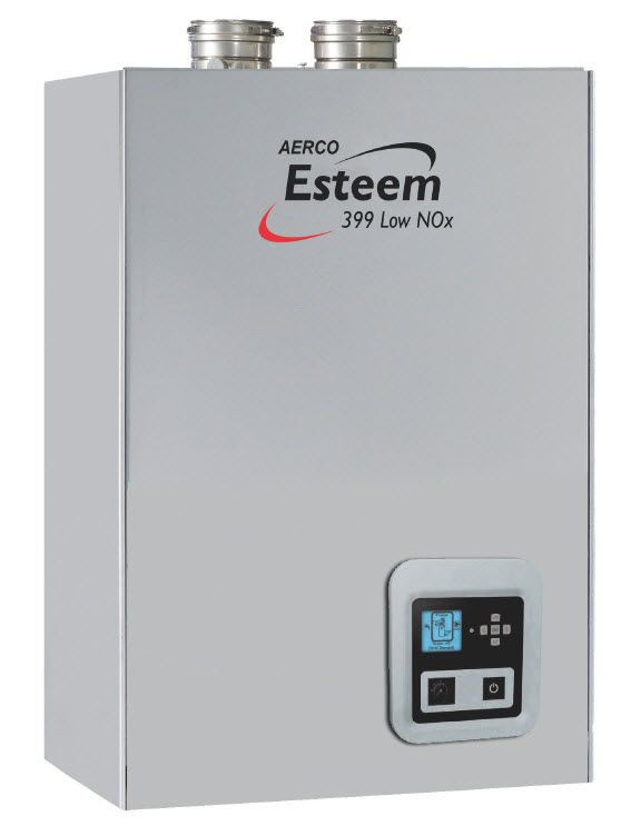 Hot water boiler / gas-fired / for healthcare facilities Esteem 399 AERCO International