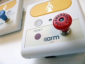 Nurse call system HTM Alarm Radio Monitoring Ltd